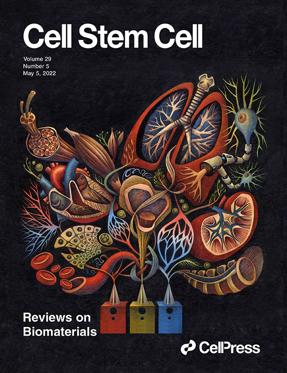 Cell Stem Cell Journal cover, May 5th, 2020