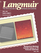journal cover of langmuir