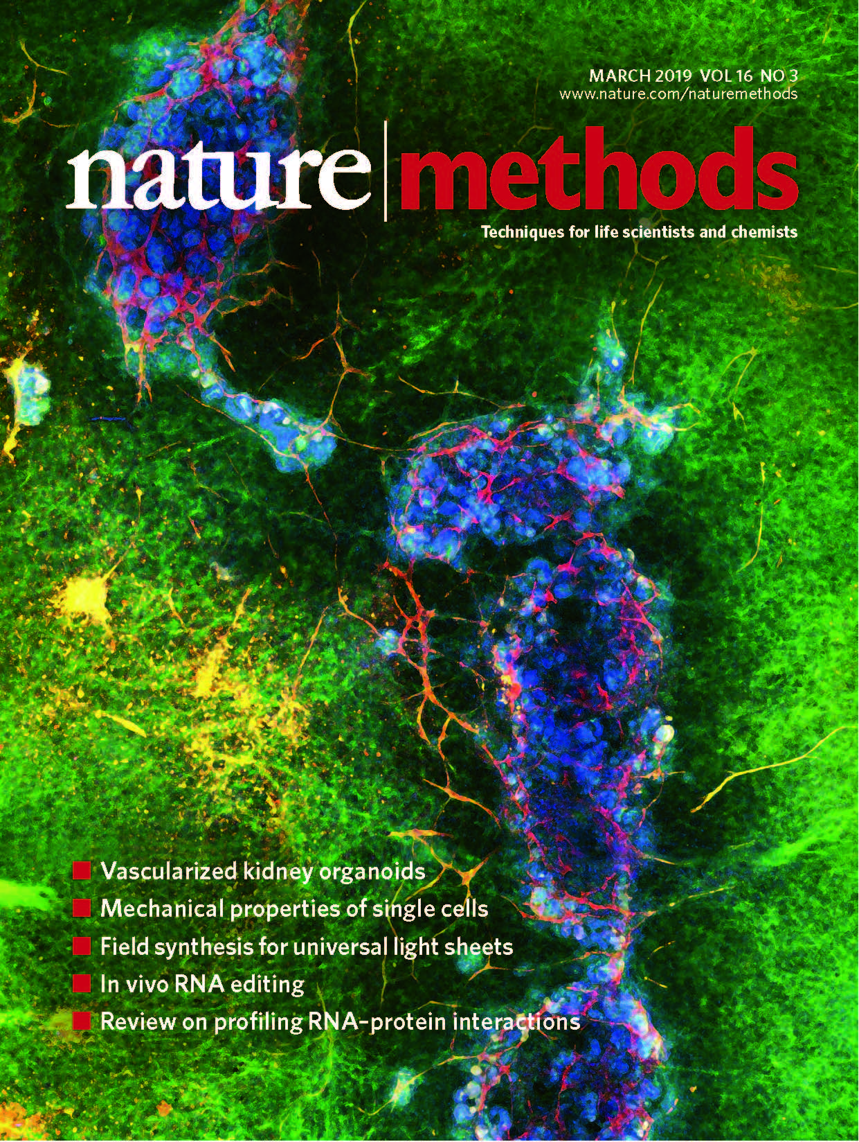 journal cover of Nature methods